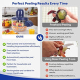 🍇⚡ Electric Fruit Peeling Machine – Automatic Grape, Tomato & Garlic Peeler